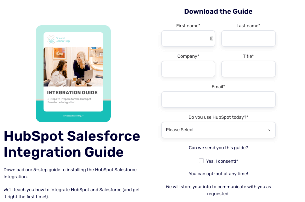 Sample Landing Page