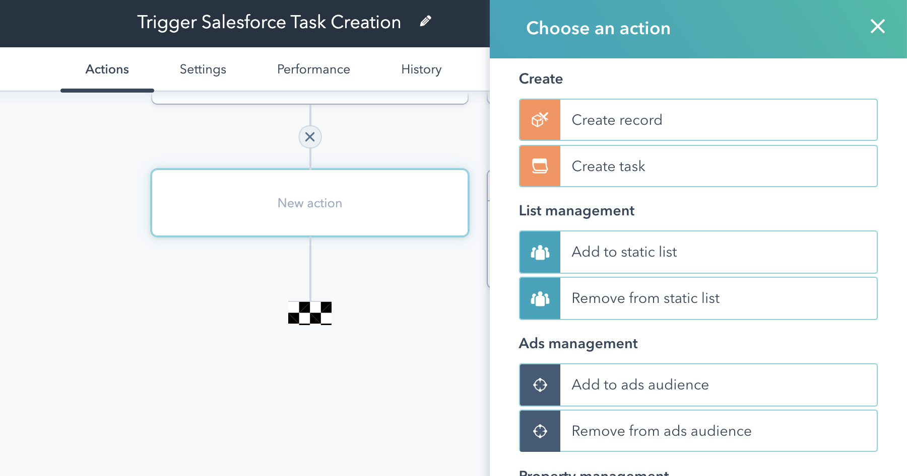 Sync automated HubSpot tasks with Salesforce