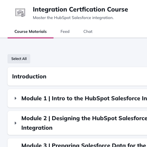 Preview - HubSpot Salesforce Integration Certification Access
