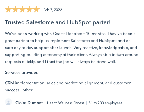 HubSpot Review - Allurion from Claire Dumont