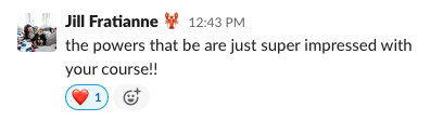 Review from Jill at HubSpot